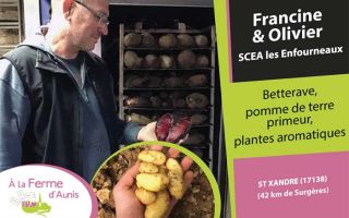 A la Ferme d'Aunis les enfourneaux